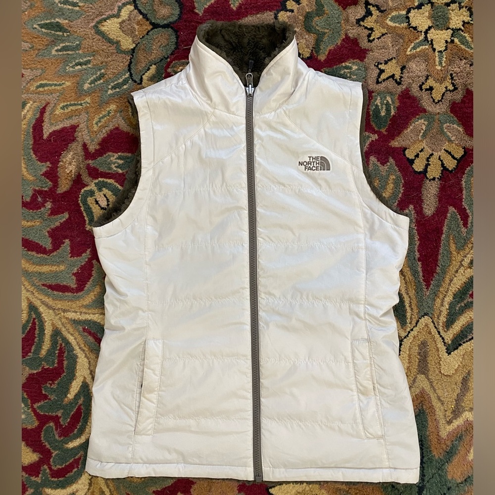 North Face Reversible Fur Vest
